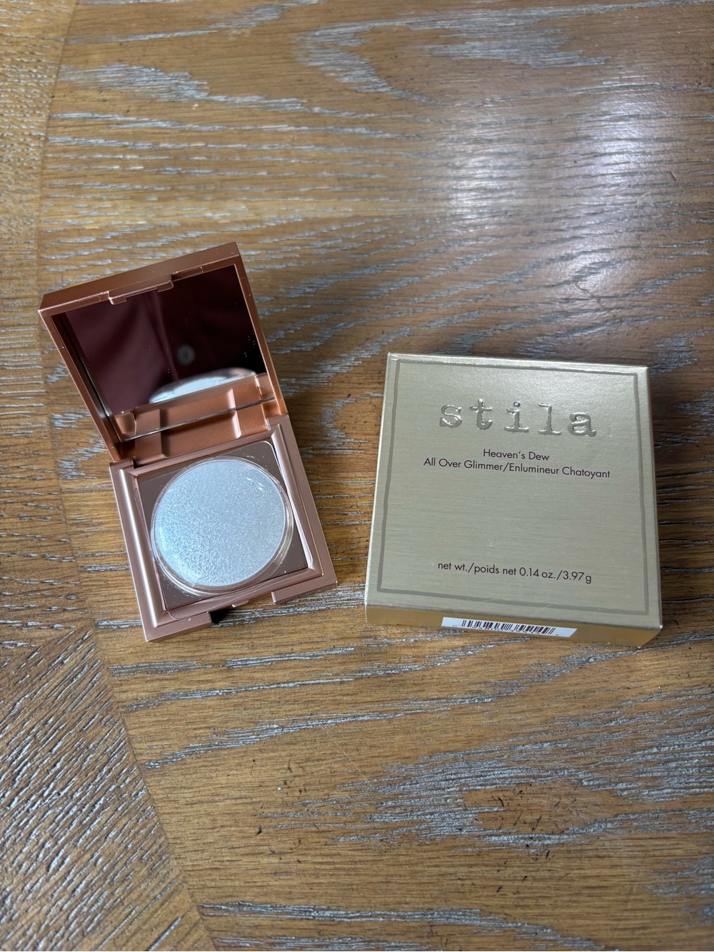 Stila Silver Highlighter Duo — Shimmering Silver Glow
